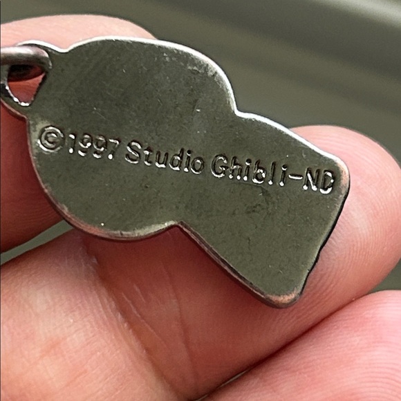 🖤Studio Ghibli® Princess Mononoke Kodama (Forest Spirit) charm pendant - Picture 4 of 7